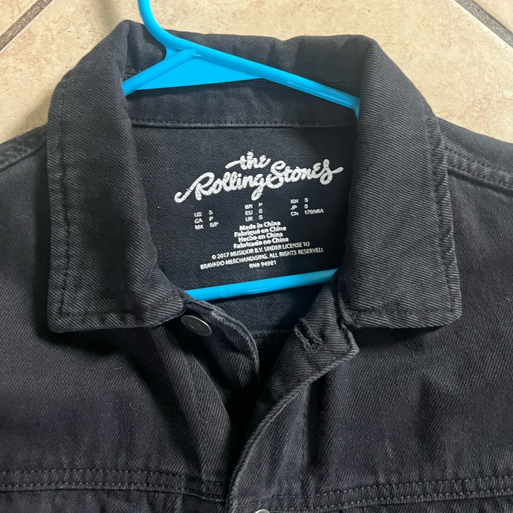 The Rolling Stones Black Performance Jacket